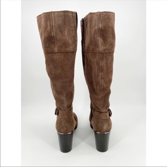 Bandolino Ollia Tall Suede Boot Knee High Block - Picture 2 of 3